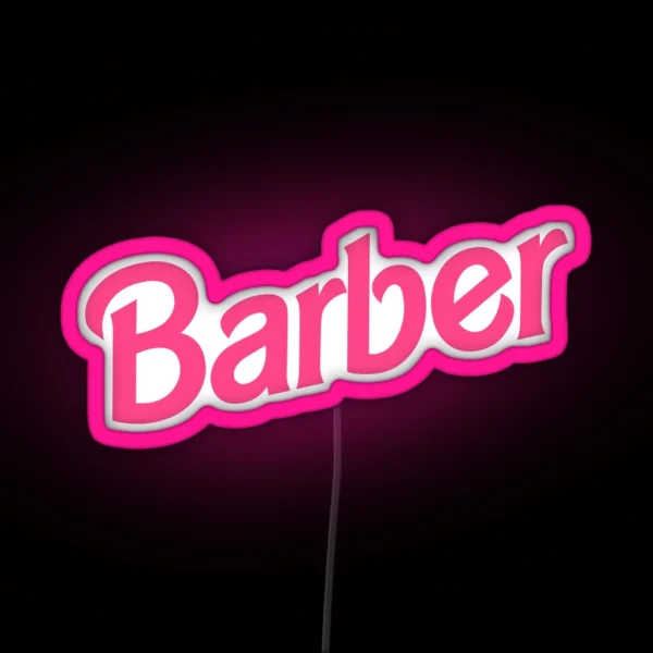 Barber RGB Neon Sign