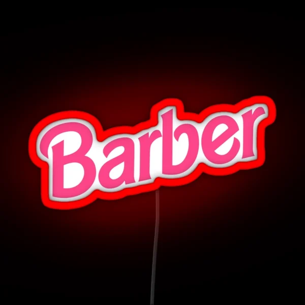 Barber RGB Neon Sign