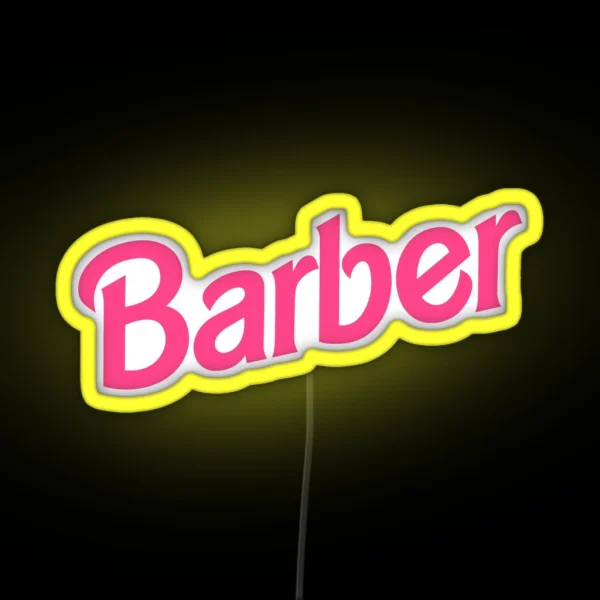 Barber RGB Neon Sign