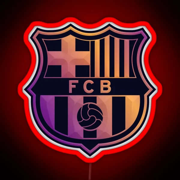 Barca Away Jersey RGB Neon Sign