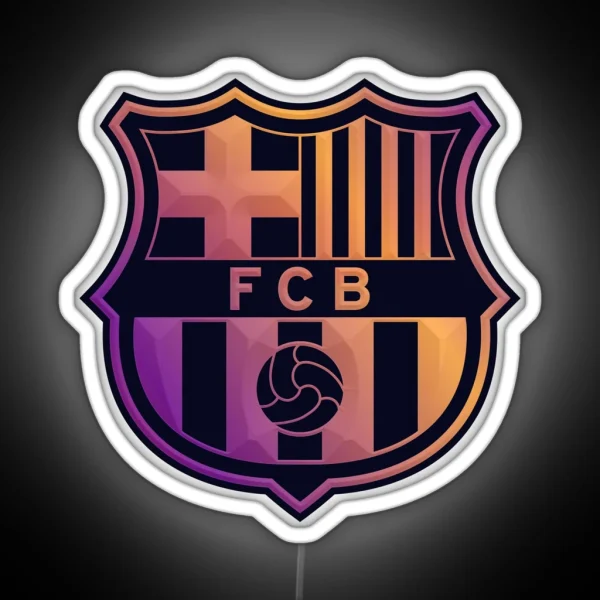 Barca Away Jersey RGB Neon Sign