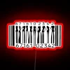 Barcode RGB Neon Sign - Image 2