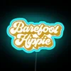 Barefoot Hippie RGB Neon Sign - Image 3