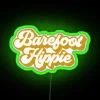 Barefoot Hippie RGB Neon Sign - Image 4