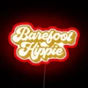 Barefoot Hippie RGB Neon Sign - Image 2