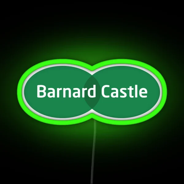 Barnard Castle RGB Neon Sign