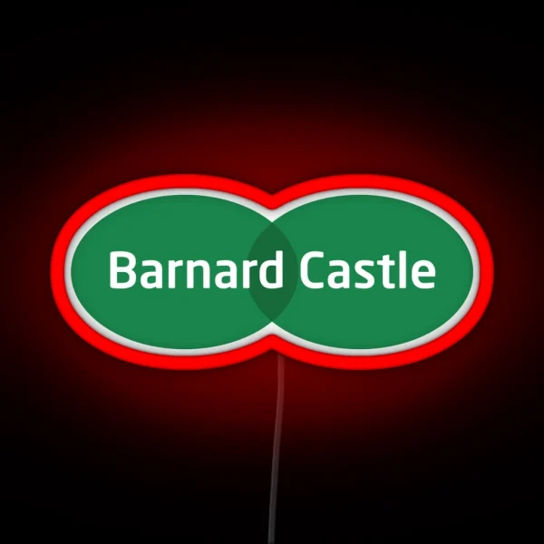 Barnard Castle RGB Neon Sign
