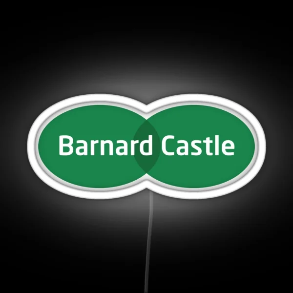 Barnard Castle RGB Neon Sign