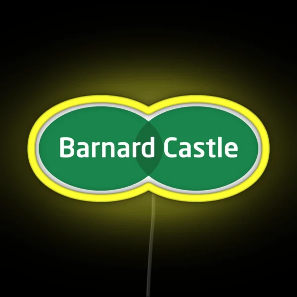 Barnard Castle RGB Neon Sign