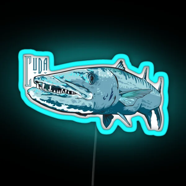 Barracuda RGB Neon Sign