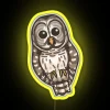 Barred Owl RGB Neon Sign - Image 5