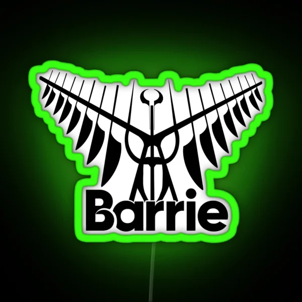 Barrie Ontario RGB Neon Sign