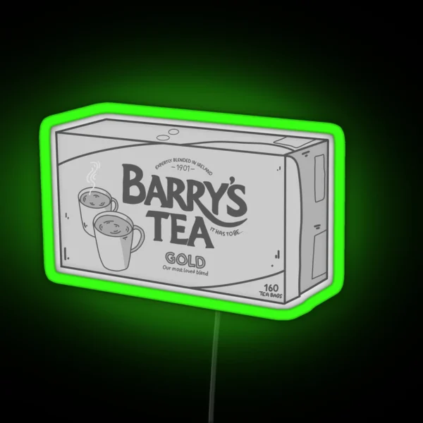 Barrys Tea RGB Neon Sign