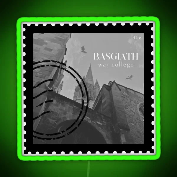 Basgiath Stamp RGB Neon Sign