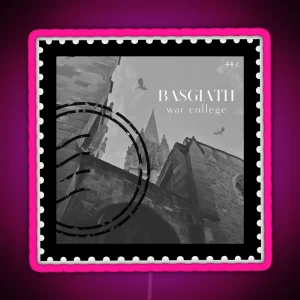 Basgiath Stamp RGB Neon Sign