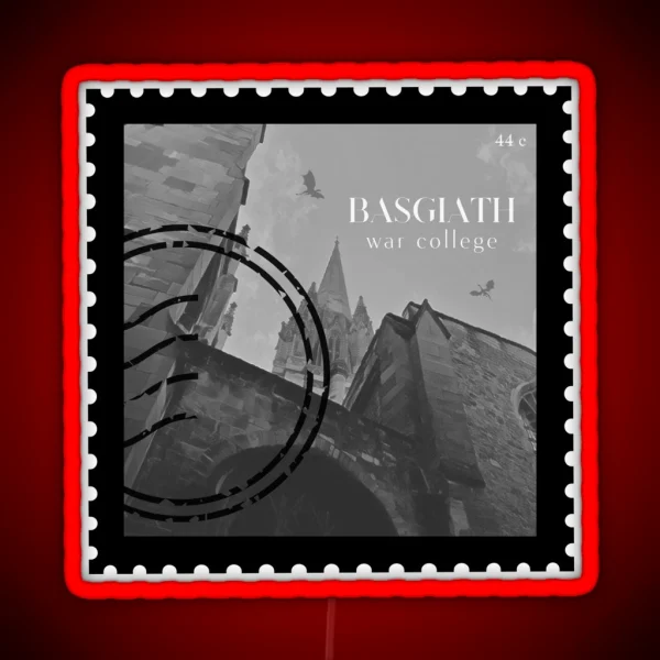 Basgiath Stamp RGB Neon Sign