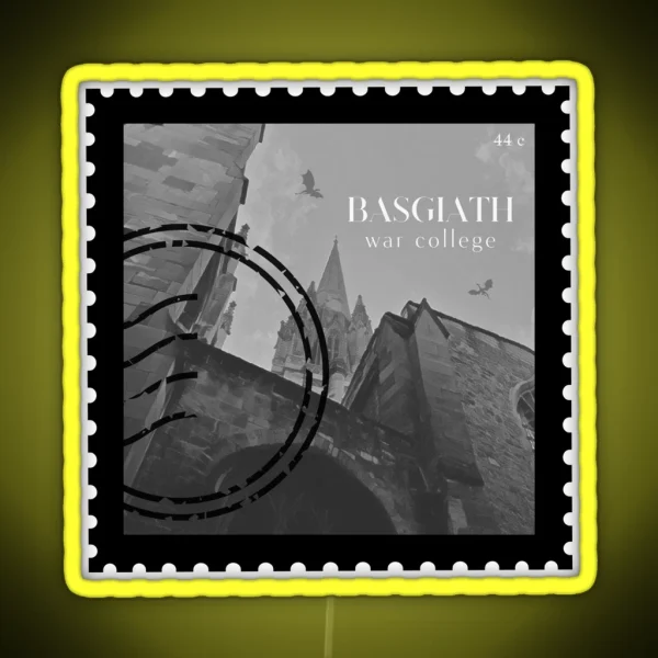 Basgiath Stamp RGB Neon Sign