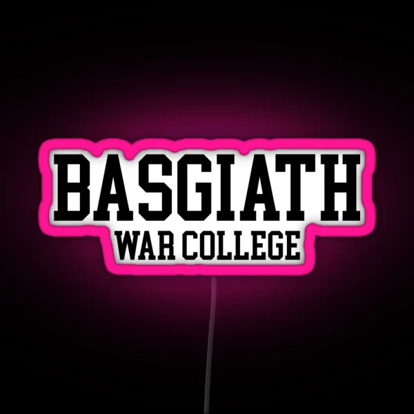 Basgiath War College RGB Neon Sign