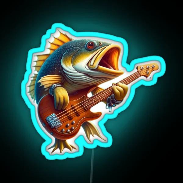 Bass Bass RGB Neon Sign