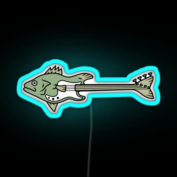 Bass Bass RGB Neon Sign