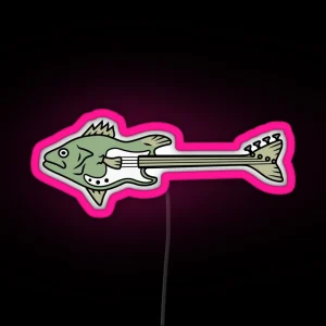 Bass Bass RGB Neon Sign