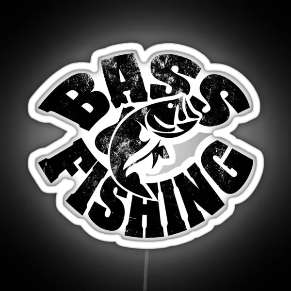 Bass Fishng RGB Neon Sign
