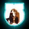 Basset Hound Big Ears But Not Listening Design Idea Design Product RGB Neon Sign - Image 2