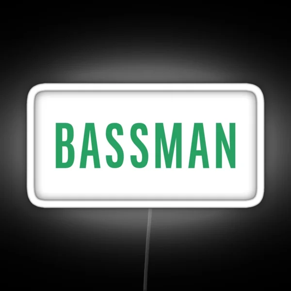 Bassman Vintage Get Back Led RGB Neon Sign