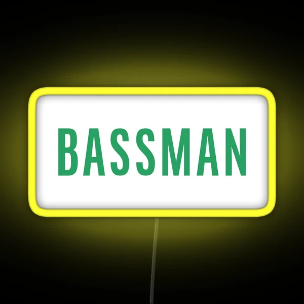Bassman Vintage Get Back Led RGB Neon Sign