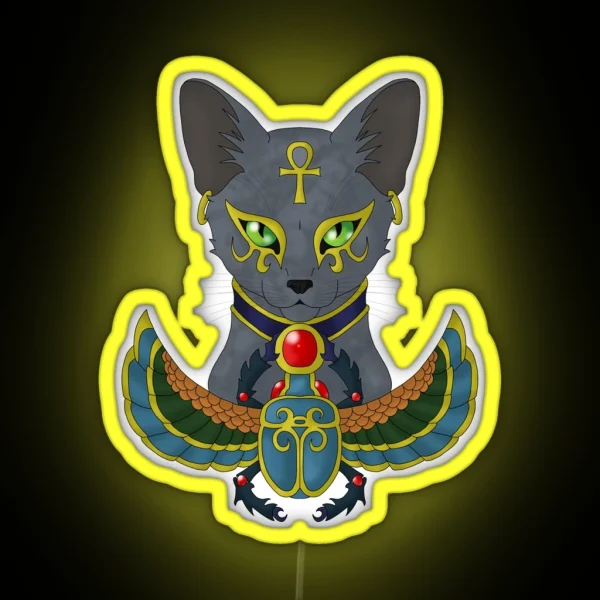 Bastet RGB Neon Sign