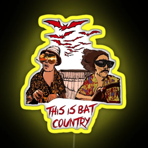 Bat Country RGB Neon Sign