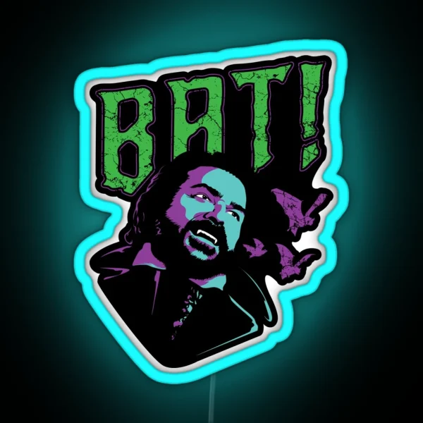 BAT RGB Neon Sign