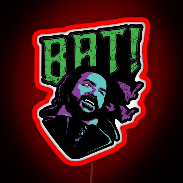 BAT RGB Neon Sign