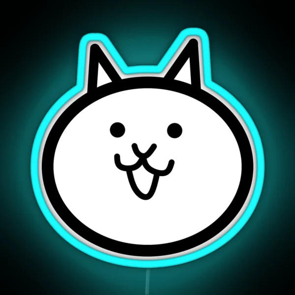 Battle Cat RGB Neon Sign
