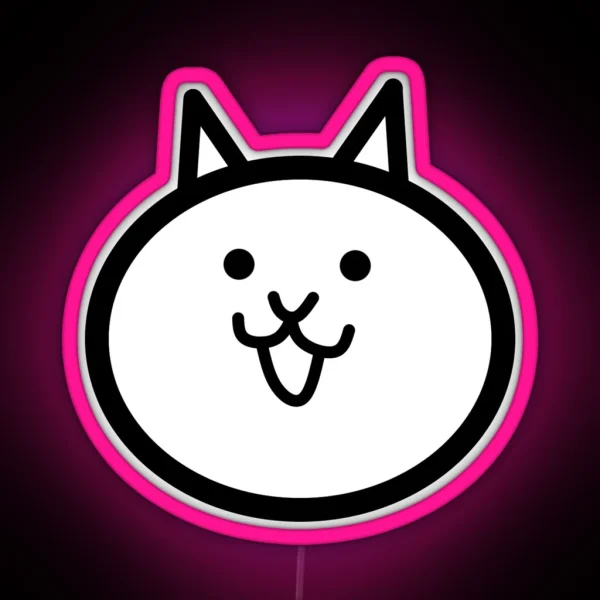 Battle Cat RGB Neon Sign