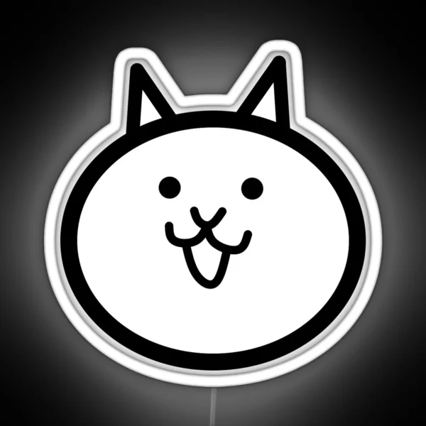 Battle Cat RGB Neon Sign