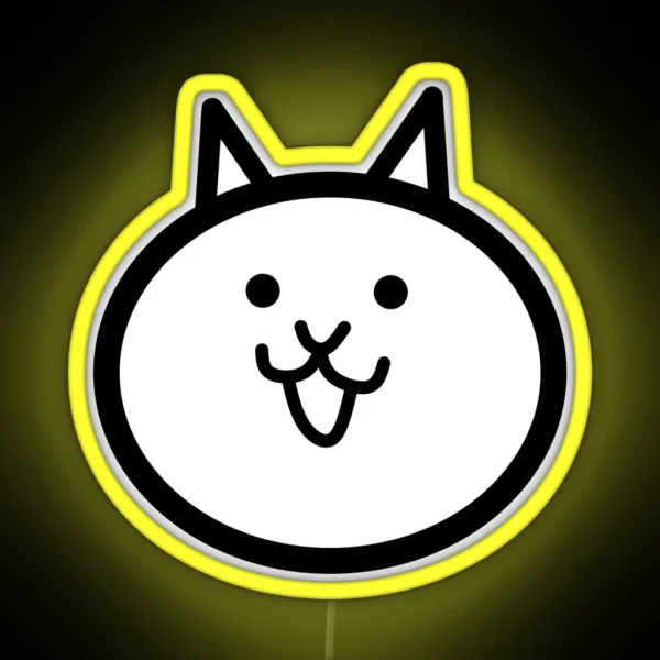 Battle Cat RGB Neon Sign
