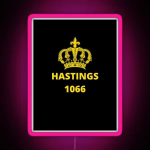 Battle Of Hastings 1066 RGB Neon Sign