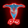 Battle Of The Planets And Gatchaman God Phoenix G 5 RGB Neon Sign