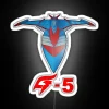 Battle Of The Planets And Gatchaman God Phoenix G 5 RGB Neon Sign - Image 4