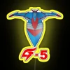 Battle Of The Planets And Gatchaman God Phoenix G 5 RGB Neon Sign - Image 5
