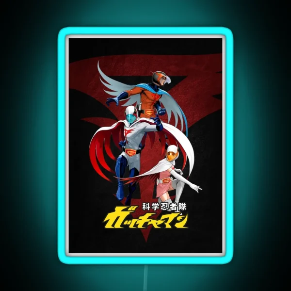 Battle Of The Planets G Force Gatchaman RGB Neon Sign