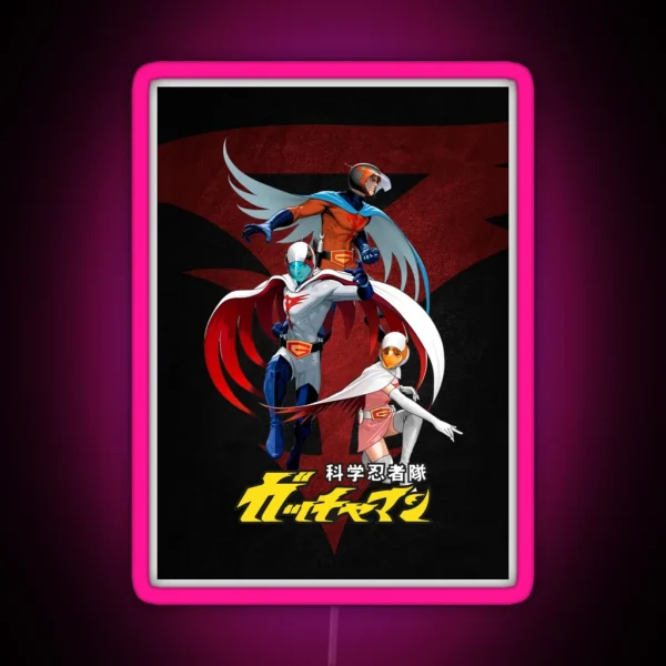 Battle Of The Planets G Force Gatchaman RGB Neon Sign