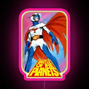 Battle Of The Planets G Force Led Copy RGB Neon Sign