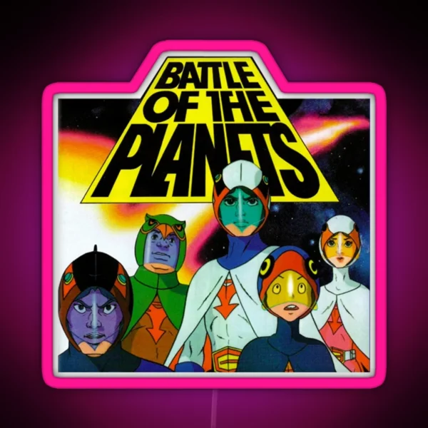 Battle Of The Planets G Force Led RGB Neon Sign