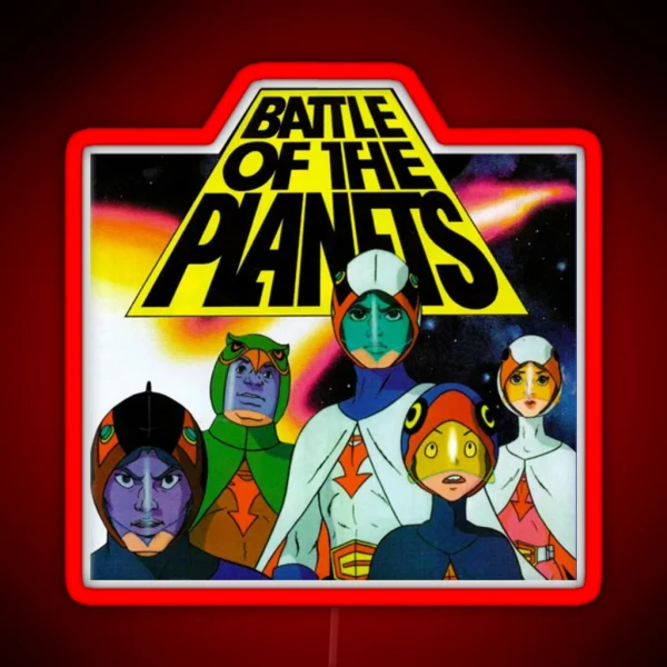 Battle Of The Planets G Force Led RGB Neon Sign