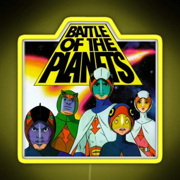 Battle Of The Planets G Force Led RGB Neon Sign