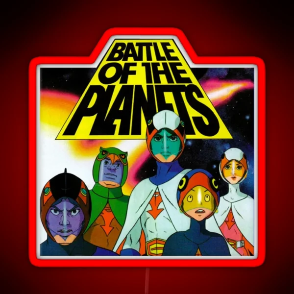 Battle Of The Planets G Force Led RGB Neon Sign