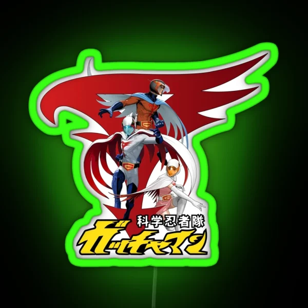 Battle Of The Planets G Force RGB Neon Sign