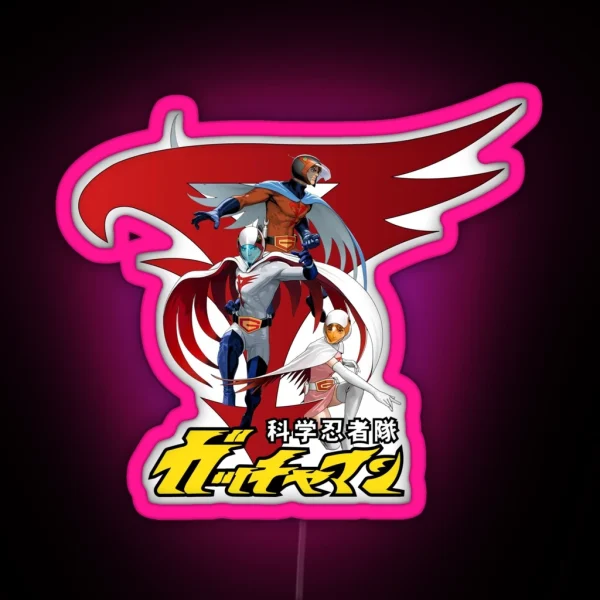 Battle Of The Planets G Force RGB Neon Sign